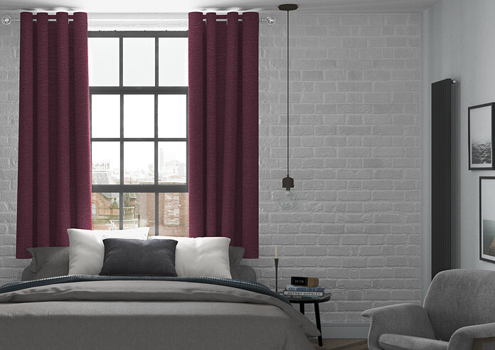 Maurice, Aubergine - Made to Measure Curtains - Image 3